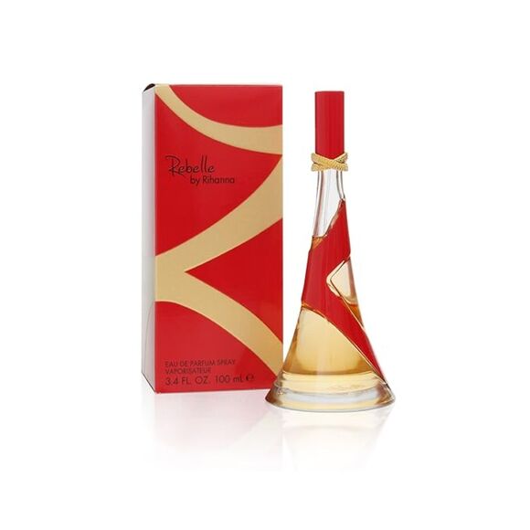 Rihanna Rebelle Eau De Parfum Spray Women Red 3.4 oz New Authentic Fragrance - Picture 4 of 6